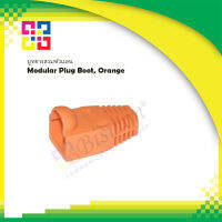 บูทยางสวมหัวแลน Modular Plug Boot, Orange ชุดละ 10 ตัว - BISMON