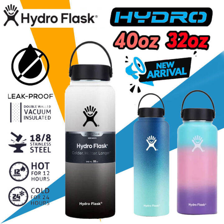 Hydro flask 32oz/40oz Water Bottle Thermos Flask Wide Mouth tumbler ...