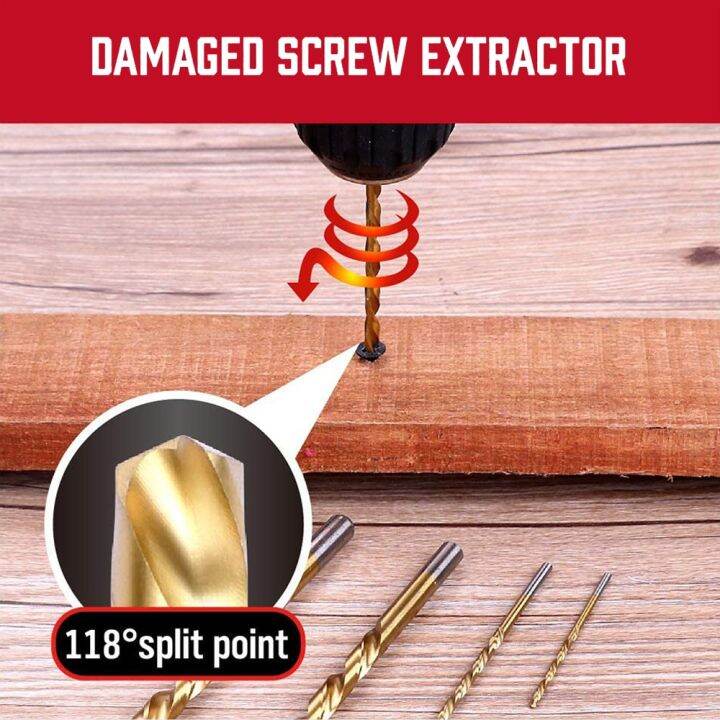 stonego-10pcs-set-convenient-cobalt-left-hand-drill-bit-broken-bolt-damaged-screw-extractor-set-with-metal-case