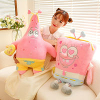 ใหม่ SpongeBob หมอนตุ๊กตาของเล่นตุ๊กตา Paida Star ตุ๊กตานอนหมอนของขวัญวันเกิด ~