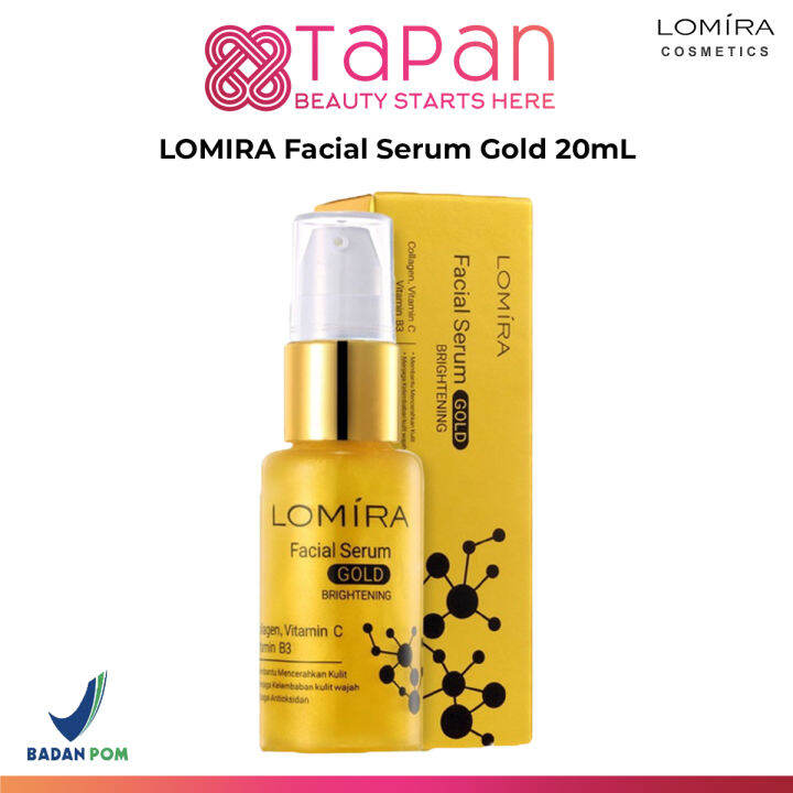 LOMIRA Facial Serum Gold 20mL Lazada Indonesia