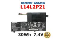 LENOVO แบตเตอรี่ L14L2P21 ของแท้ (สำหรับ IdeaPad 310S 510S 520S 720, YOGA 500 Series L14M2P21) Lenovo Battery Notebook เลอโนโว