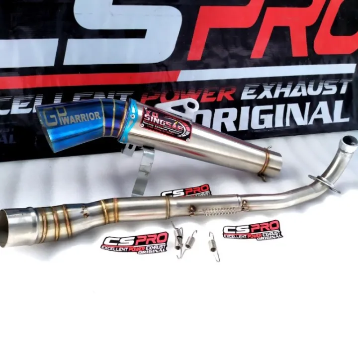 ⊙ Canister CS PRO pipe / big ELBOW raider 150 carb / fi xrm125/xrm 110