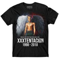 มีความสุข เสื้อยืด Unisex Xxxtentacion T-shirt,Memorial T-shirt,rapper,Rip T-shirt,hip hop XXL ff1004S-5XL