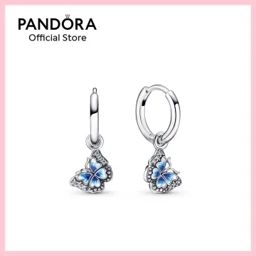 Alluring hearts hoop earrings on sale pandora