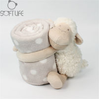 Sheep Plush Baby Comforter Toys 0 12 Months Cute Stuffed Baby Toys Soft Appease Towel Toys For Sleeping Animals Stuffed Toys