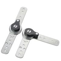 1Pair(2pcs)/Lot Furniture Adjustable Angle Adjuster Mechanism Hinge Hardware Sofa Headrest Hinge Bed Bedding Ratchet