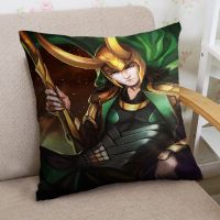 [COD] Cross-border hot Loki rocky surrounding peach skin pillowcases are available multiple sizes