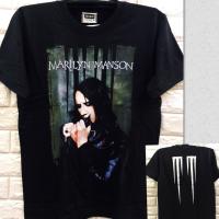 {พร้อมส่ง} เสื้อยืดแขนสั้น พิมพ์ลายวงร็อค Marilyn Manson Rock Cod พลัสไซซ์ ของขวัญวันเกิด สําหรับผู้ชายS-5XL