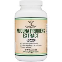Double Wood Mucuna Pruriens Extract 1000 mg 210 Capsules