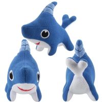 28ซม. Shark Dog Plush ของเล่น Shark Dog ตุ๊กตาสัตว์ Blue Shark ตุ๊กตาสัตว์ Plushies สำหรับเด็กทารกเด็กวันเกิด Gift