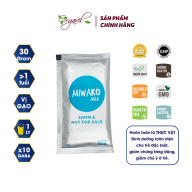 Sữa Miwako Gói Dùng Thử 30g - Sữa Thực Vật Hữu Cơ Miwako Vị Gạo - Orgavil thumbnail