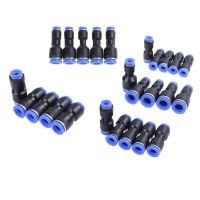 4/6/8/10/12mm 5Pcs Pneumatic Reducer Pushing Fitting Straight Connector Air Tube Reduced Diameter Pneumatic Joint Pipe Fittings Accessories