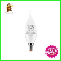 หลอด LED LAMPTAN CANDLE FLAME 4 วัตต์ WARMWHITE E14LED BULB LAMPTAN CANDLE FLAME 4W WARMWHITE E14 **จัดส่งด่วนทั่วประเทศ**