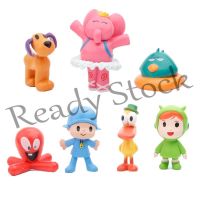 【hot sale】 ┇❉♘ B09 7pcs/set Cartoon Pocoyo Zinkia Toy Action Figure Miniatures Cake Topper Kid Gift