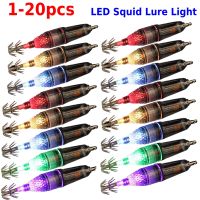 hot！【DT】 Deep Sea Glowing Fishing Squid Umbrella Lamp Tackle Tools Underwater Lights