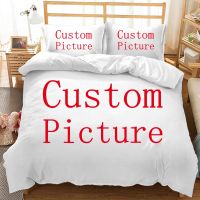 New 3D Printed Custom Picture Bedding Set Customized Duvet Cover Sets with Pillowcase Twin Full Queen King Size POD Dropshipping