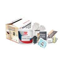 WorldPaint  Boxset Stucco Marble เวิลด์เพ้นท์ สตัคโค้ สีหินอ่อน พร้อมอุปกรณ์ ขนาด 5 Kg.