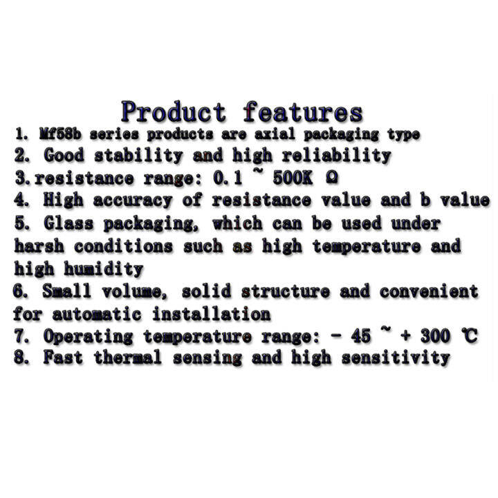 2023-10pcslot-ntc-thermal-resistor-mf58-b3950-1-5k-10k-15k-20k-40-k-50k-100k-200k-500k-r-thermistor-sensor