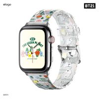 elago BT21 Clear Apple Watch Strap for All Apple Watch series 1, 2 ,3 ,4 , 5, 6, 7, 8, 9, SE, Ultra (38/40/41mm , 42/44/45mm) สายนาฬิกา