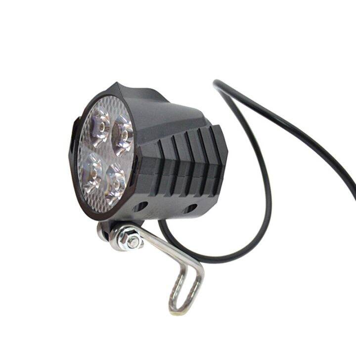 EBike Light 36V48V Electric Bicycle Light EBike Headlight with Horn