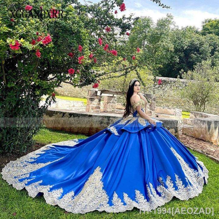 aeozad-vestido-de-baile-formatura-16-xv-anos-vestido-azul-quinceanera-concurso-trem-longo-senhorita-anivers-rio-mexicano-luxo-2024