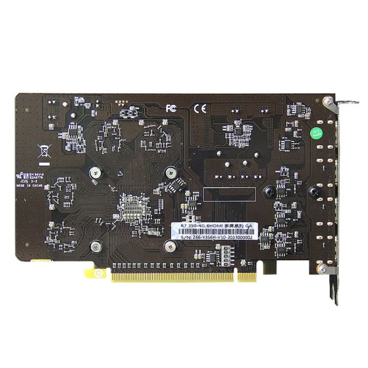 goft-r7-350-4gd5-6hdmi-compatible-direct-connection-six-screen-graphics-card