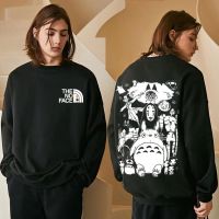 Japanese Anime No Face Man Graphic Sweatshirt Men Manga 90s Sweatshirts Mens Oversized Pullover Man Harajuku Streetwear Size XS-4XL