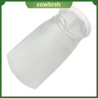 ZOWBRSH 7.09 "x 7.09" x 31.89" ถุงกรองสี 5ไมครอน ถุงกรองอุตสาหกรรม การกลั่นเบียร์ที่บ้าน ตัวกรอง PP กรองสี