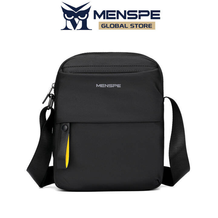 MENSPE Men's Shoulder Bag Cross Body Bag Pouch Bag Casual Men