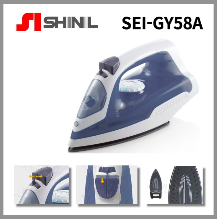 Shinil KOREA SEIGY105 Cordless Steam iron garment clothes wireless