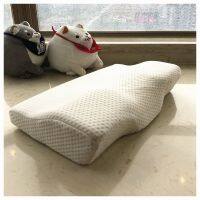 Memory Foam Pillow Orthopedic Sleeping Beding Pillows Butterfly Shaped Ergonomic Cervical Pillow Comfortable Neck protection