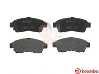 P83 034B ผ้าเบรก F (แท้ BREMBO รุ่น Black) TOYOTA โคโรน่า Corona 1.6 2.0 Exior (AT191 ST191) ท้ายโด่ง, เอ๊กซิเออร์ ปี1992-1998 /Camry 2.2 Gxi (XV10) ปี1993-1997 /Camry 2.2 SEG (XV20) ปี1998-2002 /Celica 1.8 AT200 ปี1994-2000 /RAV4 2.0 ปี1994-2000