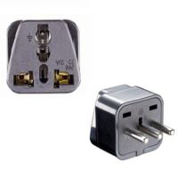 3 Pin Converter Travel Adapter UK EU AU To Travel Power Adapter Plug สำหรับ Home Travel Use