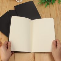 [Hagoya Stationery Stor] A5 Notebook 76หน้ากระดาษเปล่าสีขาว Daily Writing Planner Journal Notepad Drawing Painting Sketchbook