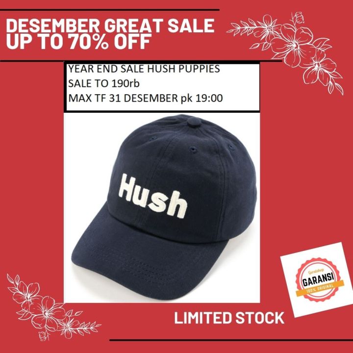 hush-puppies-ste-series-หมวกแก๊ป-ของแท้