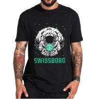 Chsb In Swissborg We Trust T-Shirt Classic Crypto Token Financial Cryptocurrency For Trader Eu Size 100% Cotton Homme Camiseta