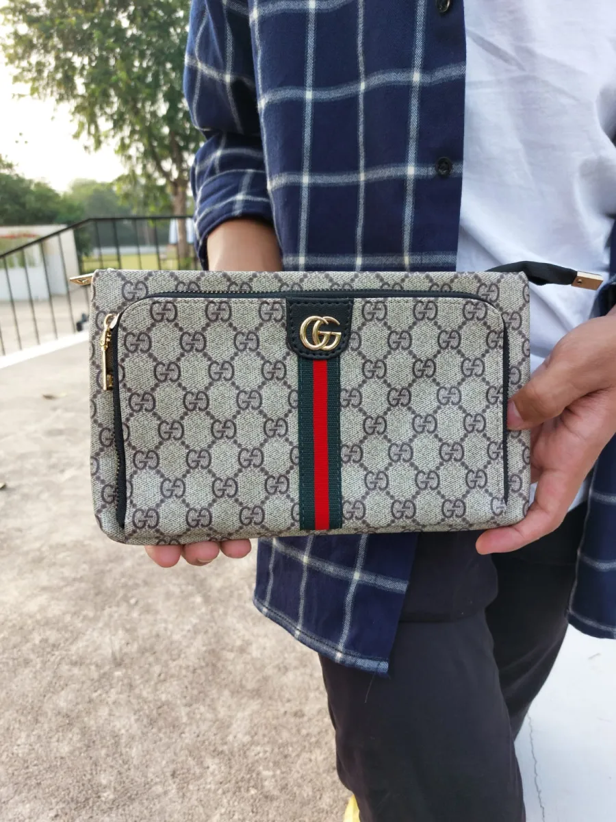 TERLARIS !!! CLUTCH LV WANITA POUCH ( bayar di tempat ) model terbaru murah  terlaris / dompet batam / dompet korea / dompet pesta / dompet viral /  clutch unisek pria dan wanita