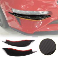 Car Front Fog Light Eyelid for Ford Mustang 2018-2021 Fog Lamp Strips Trim Stickers