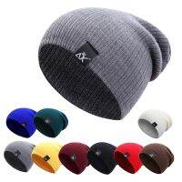 Knitted Beanie Womens Hat Winter Men Skullies Warm Casual Slouchy Hat Crochet Hat Female Baggy Cap