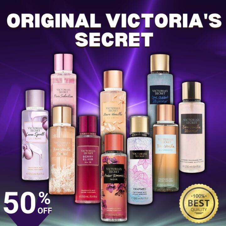 【cod】 Authentic Victoria Secret Perfume Mist Spray Pabango For Men And Women Long Lasting 4142