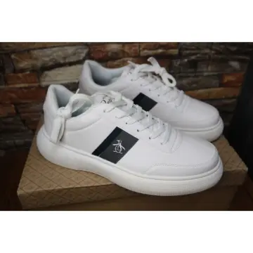 Original penguin hot sale white shoes