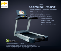 ลู่วิ่งไฟฟ้า Smart Treadmill Alatech AT6000