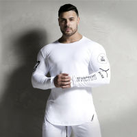 Compression Shrits Men Running Shirts Long Sleeve Gym T Shirt Soft Sport Tshirt Basketball Jersey Fitness Mens T Shirts