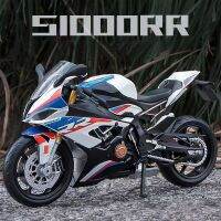 โมเดลรถโลหะผสม S1000RR ทางเทคนิคขนาด1:12รถ Diecast รถของเล่นออฟโรดสำหรับเด็กผู้ชายของขวัญวันเกิดคอลเลกชันรถ Kids Toys