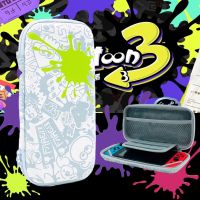 EVA Carrying Case for Nintendo Switch OLED Splatoon 3 Protective Case Storage Bag Cover for Switch OLED Console Travel Portable Cases Covers