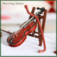 Blowing 1/12 dollhouse MINI เครื่องดนตรีรุ่น CLASSIC Guitar ไวโอลินสำหรับตุ๊กตา