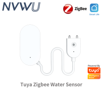 Tuya Zigbee Leak Sensor เครื่องตรวจจับการรั่วไหลของน้ำ Leakage Sensor Water Sensor ป้องกันน้ำรั่วสำหรับ Smart Home Var SmartLife