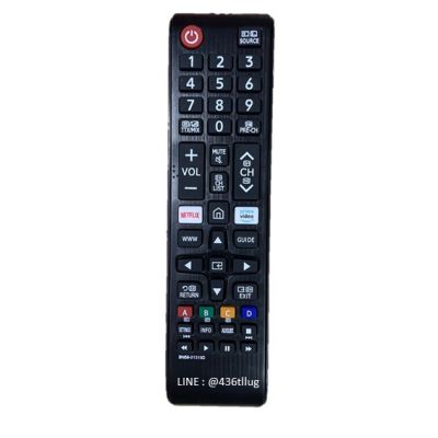 รีโมททีวีจอแบน LCDLED ซัมซุง Samsung รุ่น BN59-01315D Netflix หน้าตรง