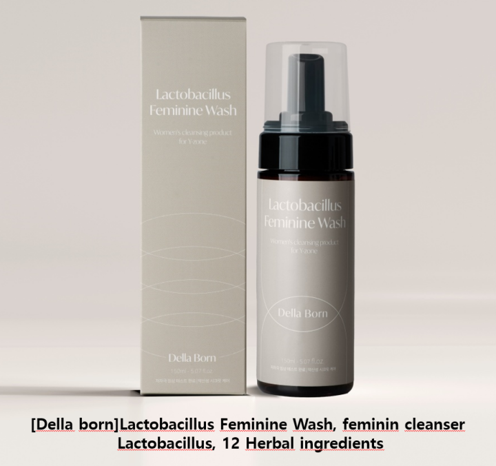 [Della born]Lactobacillus Feminine Wash, feminin cleanser, 150 ml
